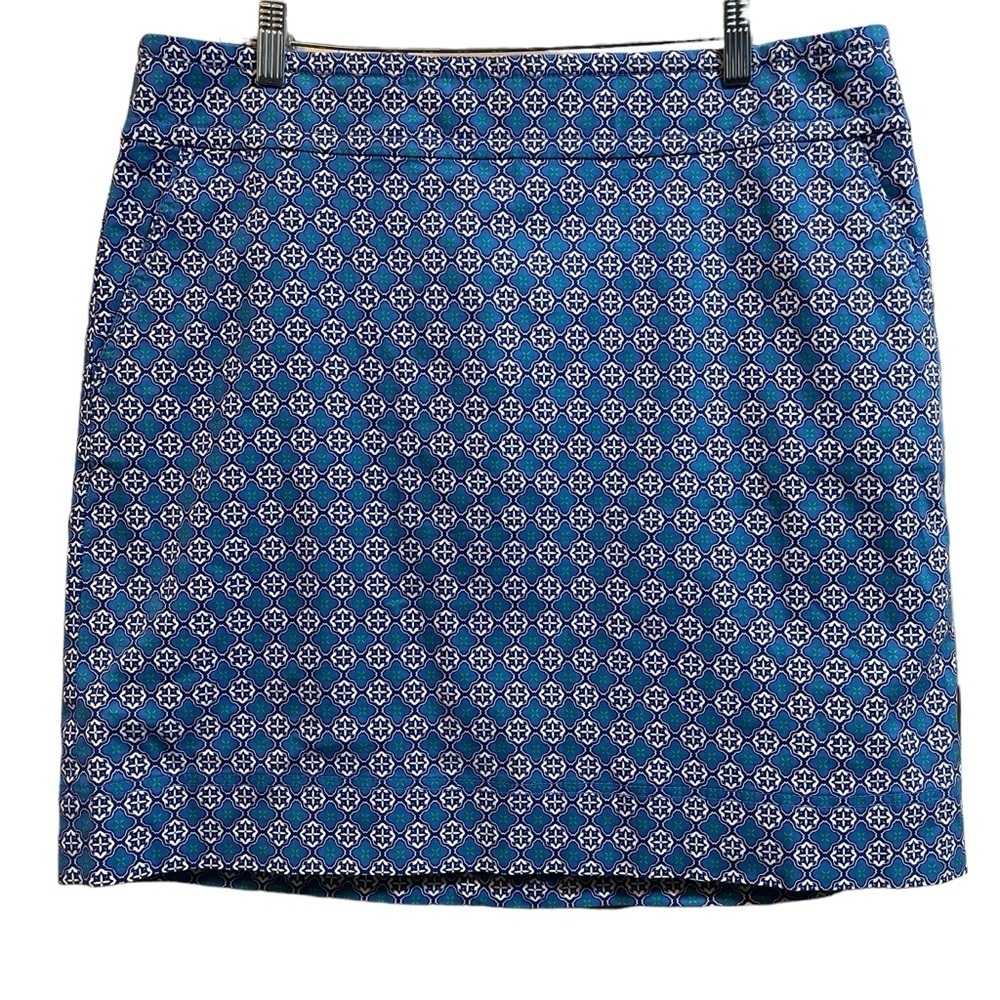 Talbots All Over Print Skirt Women's Size 16
